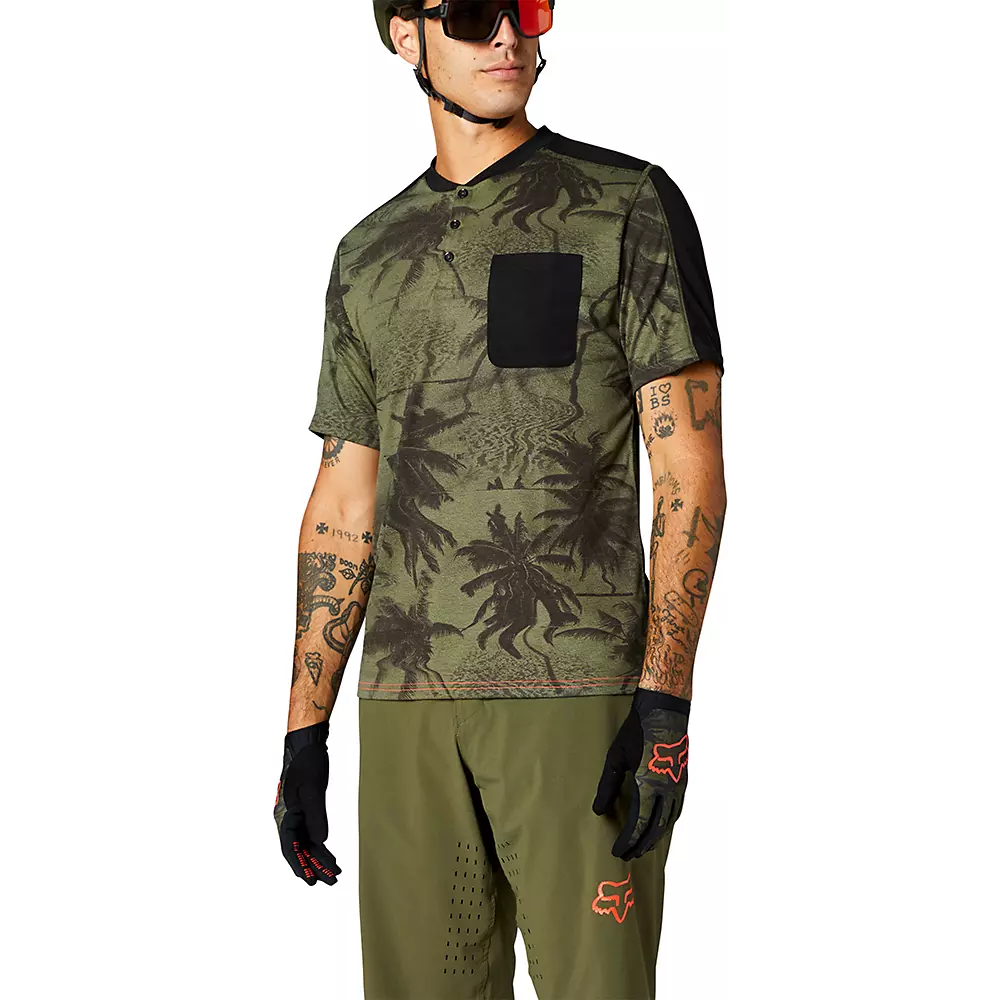 FOXRACING Maillot À Col Tunisien Ranger Drirelease® 3 FOXRACING Maillot À Col Tunisien Ranger Drirelease® – Image 3