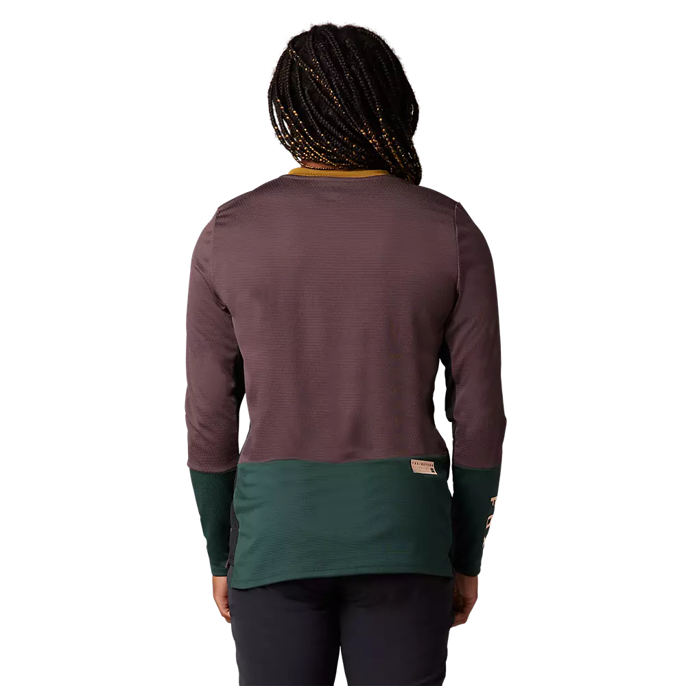 FOXRACING Maillot À Manches Longues Pour Femme Defend 3 FOXRACING Maillot À Manches Longues Pour Femme Defend – Image 3