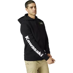 FOXRACING Sweat À Capuche Zippé Kawasaki -Composants de vélo Soldes 28997001 3