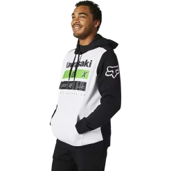 FOXRACING Sweat À Capuche Kawasaki Stripes 5 FOXRACING Sweat À Capuche Kawasaki Stripes -Composants de vélo Soldes 28999018 3
