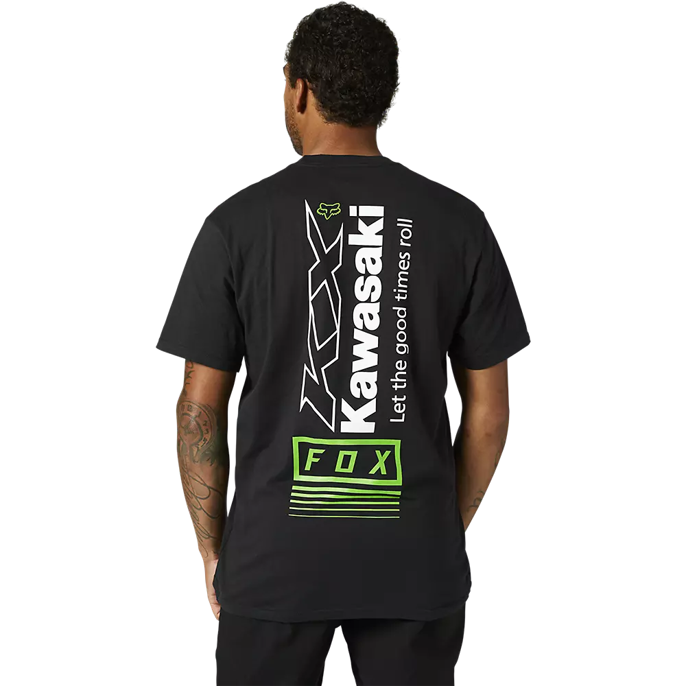 FOXRACING T-Shirt Premium Kawasaki 2 FOXRACING T-Shirt Premium Kawasaki – Image 2