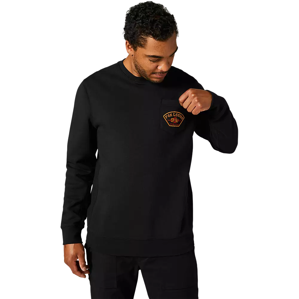 FOXRACING Sweatshirt À Col Rond At Bay 3 FOXRACING Sweatshirt À Col Rond At Bay – Image 3