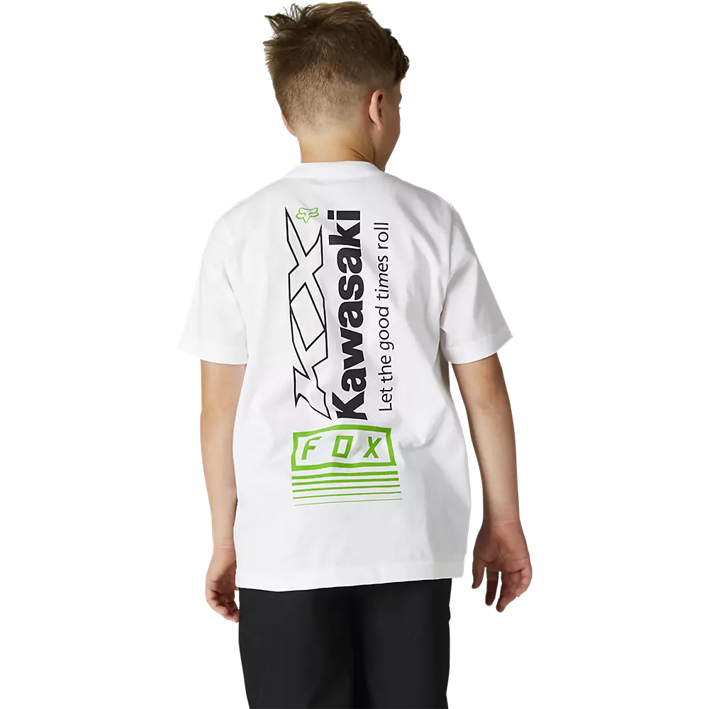 FOXRACING T-Shirt Pour Enfant Kawasaki 2 FOXRACING T-Shirt Pour Enfant Kawasaki – Image 2