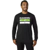 FOXRACING T-Shirt À Manches Longues Premium Kawasaki Stripes
