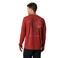 FOXRACING T-Shirt Drirelease® À Manches Longues Big Influence -Composants de vélo Soldes 29812369 3