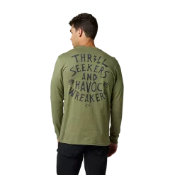 FOXRACING T-Shirt Premium À Manches Longues No Contest -Composants de vélo Soldes 29817532 3