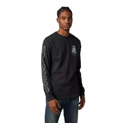 FOXRACING T-Shirt Premium À Manches Longues Coastal Blues