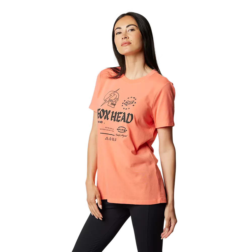 FOXRACING T-Shirt Womens Unlearned 1 FOXRACING T-Shirt Womens Unlearned
