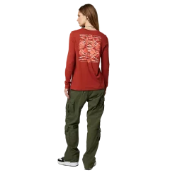 FOXRACING T-Shirt À Manches Longues Womens Coastal Blues -Composants de vélo Soldes 30023369 3