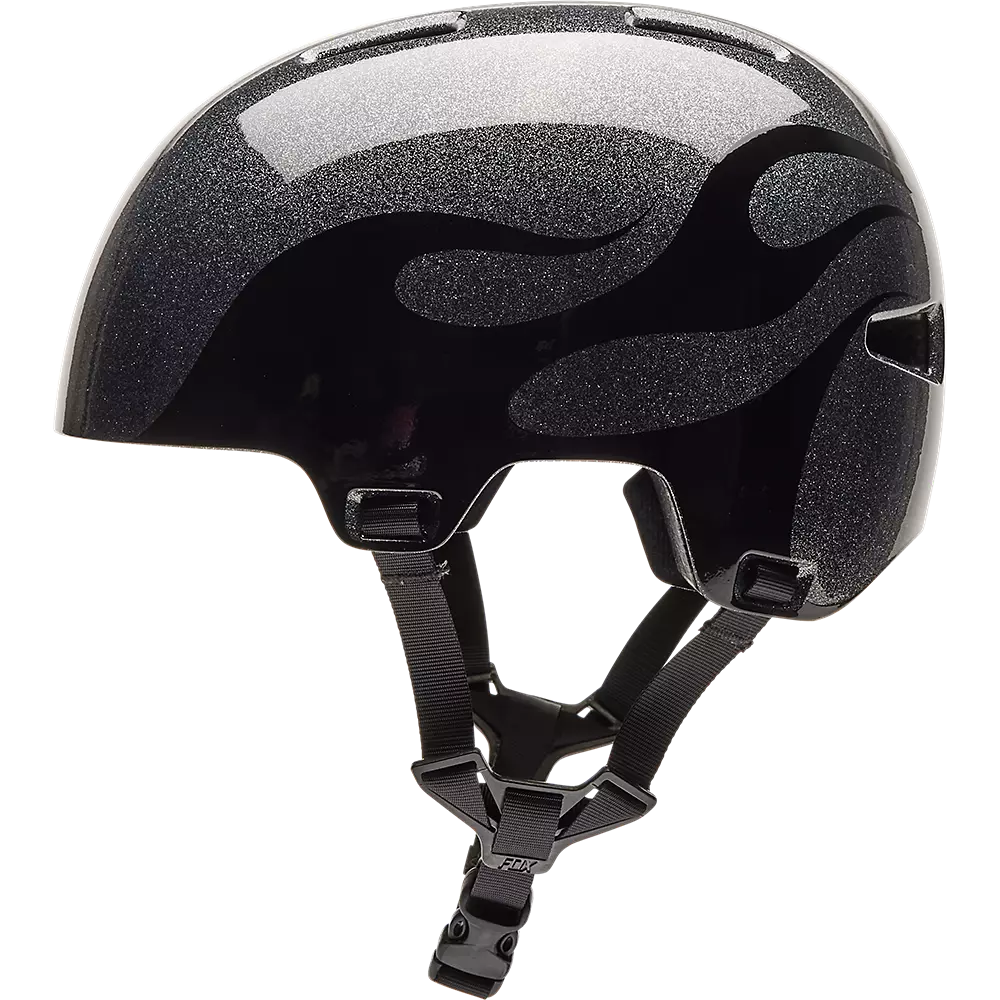 FOXRACING Casque Flight Silver Metal 2 FOXRACING Casque Flight Silver Metal – Image 2